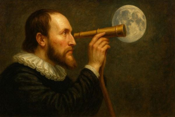 Забытый ученый, опередивший Галилея: кто на самом деле первым составил карту Луны