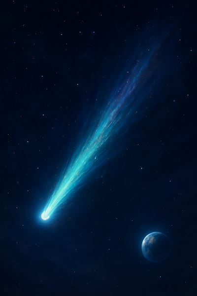 Комета C/2025 A6 Lemmon пролетит на минимальном расстоянии от Земли 21 октября, в следующий раз она вернётся к Солнцу примерно в 3350 году