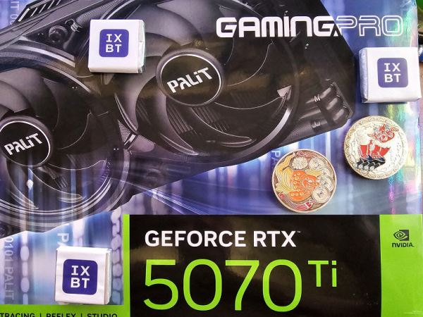 Обзор видеокарты Palit GeForce RTX 5070 Ti GamingPro OC (16 ГБ)
